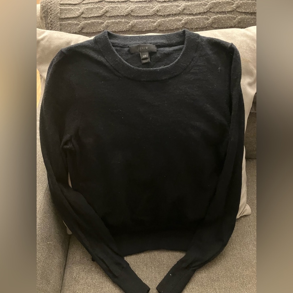 J. Crew Midnight Black Sweater